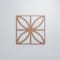 Ekena Millwork Large Swansea Decorative Fretwork Wood Wall Panels, Wood (Paint Grade), 23 3/8"W x 23 3/8"H x 3/8"T WALW24X24X0375SWNMF - alternate 2